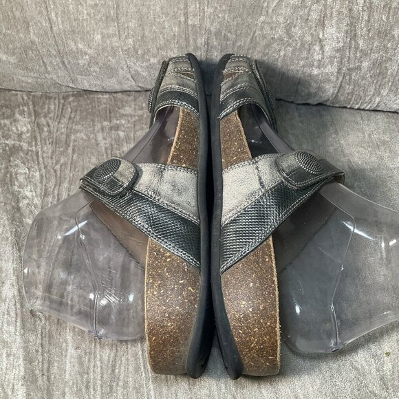 Abeo Barbara B.I.O. System Sandals Womens 10 N Neutral Footbed Beige Leather - Picture 5 of 12